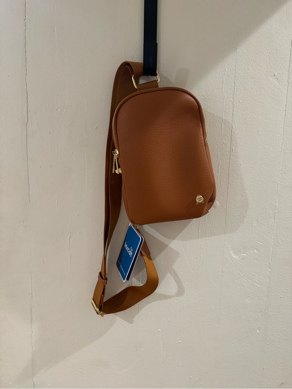 Leather Anti-Theft Crossbody Purse